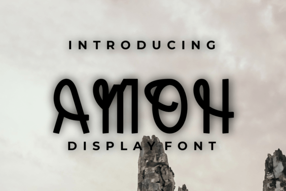 Amoh Display Font for Bold Digital Branding