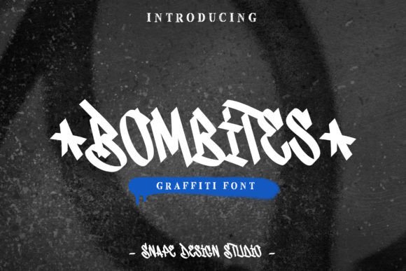 Bombites Display Font for Bold, Urban Campaign Graphics