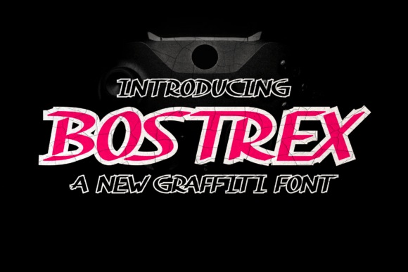 Bostrex: A Bold Display Font for Digital Branding
