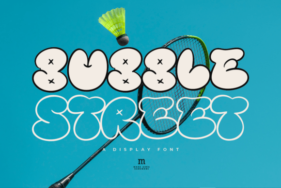 Bubble Street Display Font for Playful, High-Impact Campaigns