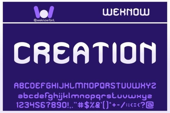 Creation: A Modern Gothic Display Font for Editorial Impact