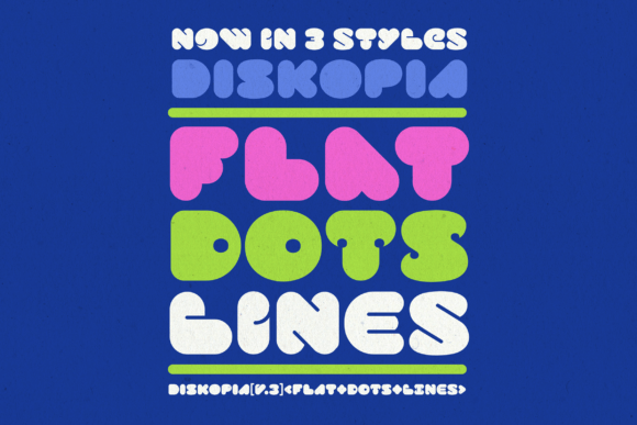Diskopia: A Funky Display Font for Editorial Charm