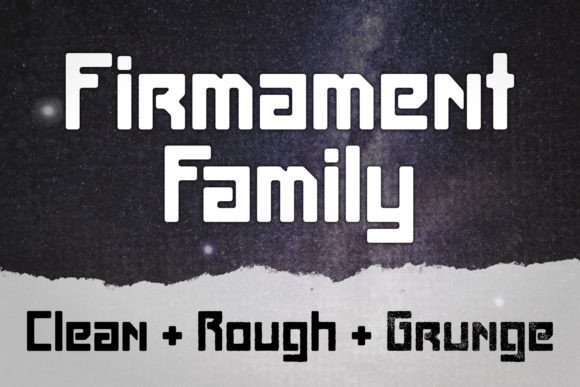 Firmament Family: A Retro-Futuristic Display Font for Editorial Design