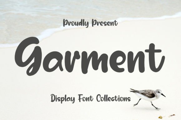 Garment Font: A Display Font for Elegant Branding