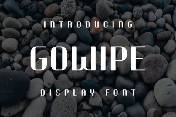Gowipe Display Font for Handmade Creators