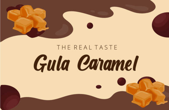 Gula Caramel: A Warm, Handcrafted Display Font for Thoughtful Design