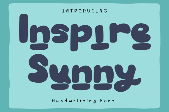 Inspire Sunny Font for Bold, Whimsical Campaign Headlines