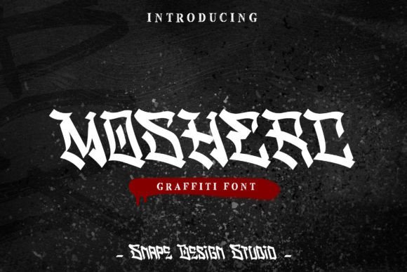Mosherc Display Font for Bold Digital Branding