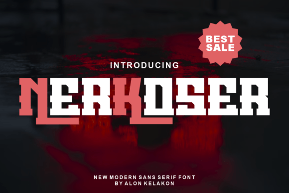 Nerkoser: A Modern Display Font for Thoughtful Editorial Design
