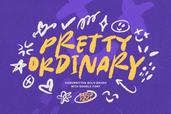 Pretty Ordinary Font for Bold, Quirky Web Headlines