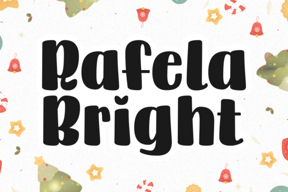 Rafela Bright: A Cute and Chunky Display Font for Editorial Charm