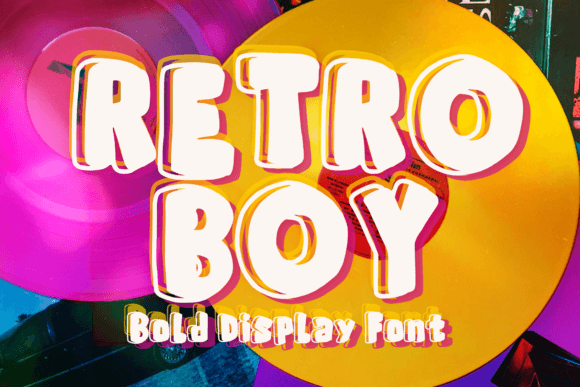 Retro Boy Font for Playful Brand Campaigns