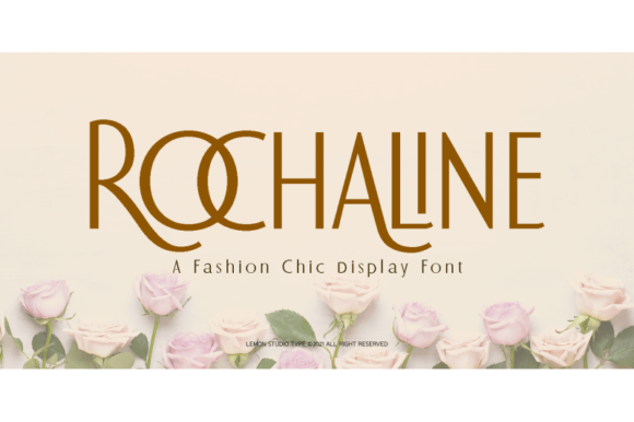 Rochaline: A Fashion-Chic Display Font for Scroll-Stopping Brand Content