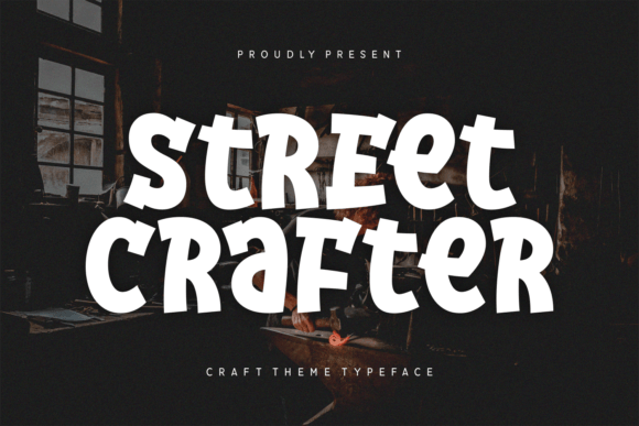 Street Crafter: A Playful Display Font for Editorial Design