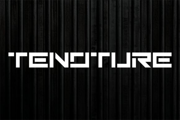 Tenoture: A Futuristic Display Font for Editorial Impact